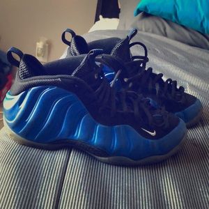 Nike Foamposite Royal Blue